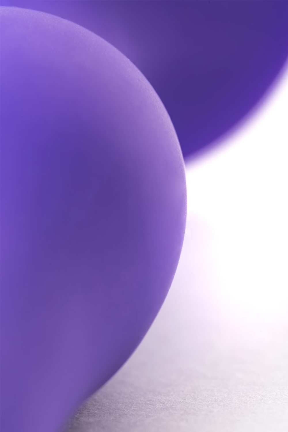 Фиолетовая анальная пробка - 11,3 см.