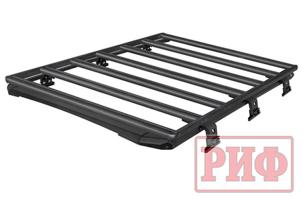Багажник экспедиционный (платформа) алюминиевый 1350x1690 мм для Jeep Wrangler JL 2018+ (с крепежом) РИФ