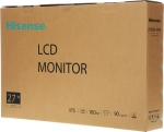 Монитор Hisense 27" 27N3G-PRO черный IPS LED 16:9 HDMI 250cd 178гр/178гр 1920x1080 100Hz VGA FHD 4.1кг