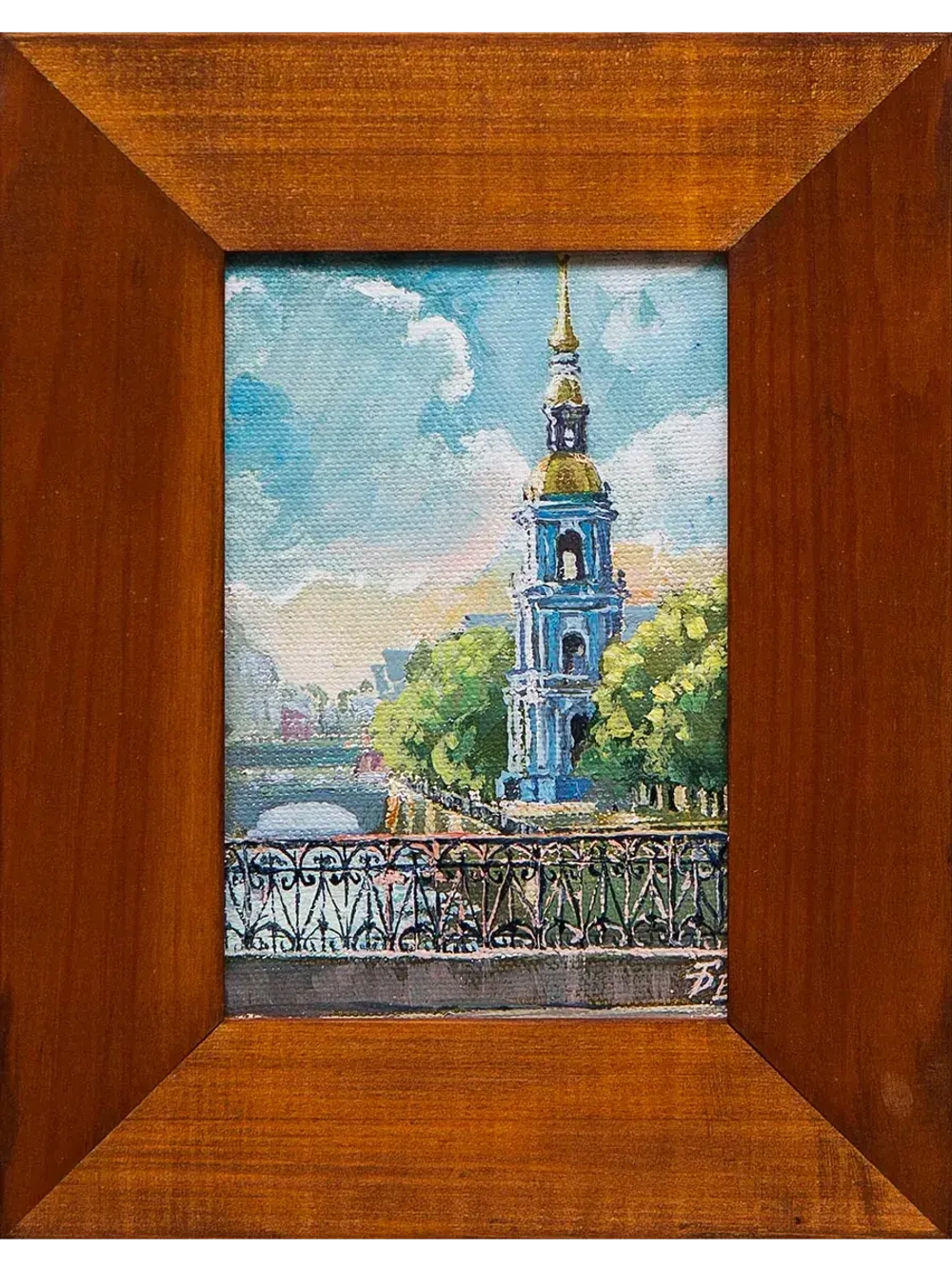 Картина маслом «Никольский собор» Бондаренко