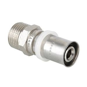 Пресс-фитинги VALTEC VTm.201.N с НР наружной резьбой