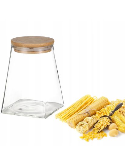 Банка для хранения 600 мл. Kamille KM 9036 стеклянная с крышкой