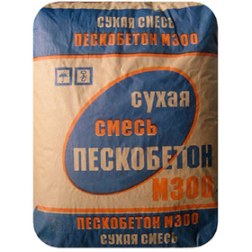 Сухая смесь Пескобетон М-300 25 кг