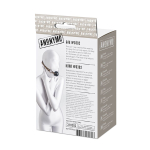 Черный кляп-шар 4,5см на леопардовых ремешках ToyFa Anonymo 310302