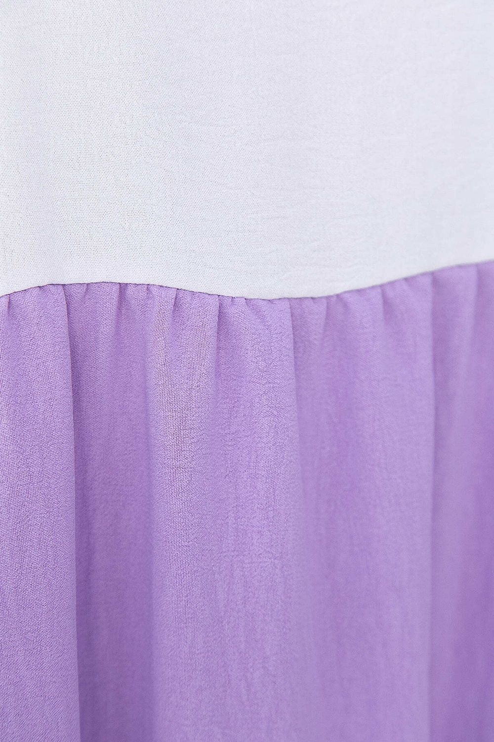 Платье Ветер перемен (бело-сиреневое) П13585-4М LT Collection