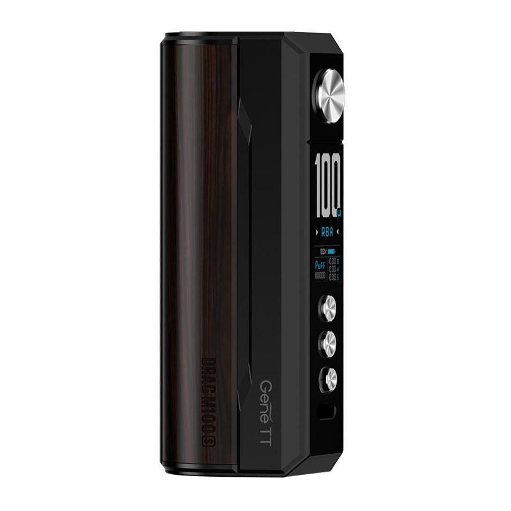 Боксмод Voopoo Drag M100S Mod - Black Darkwood