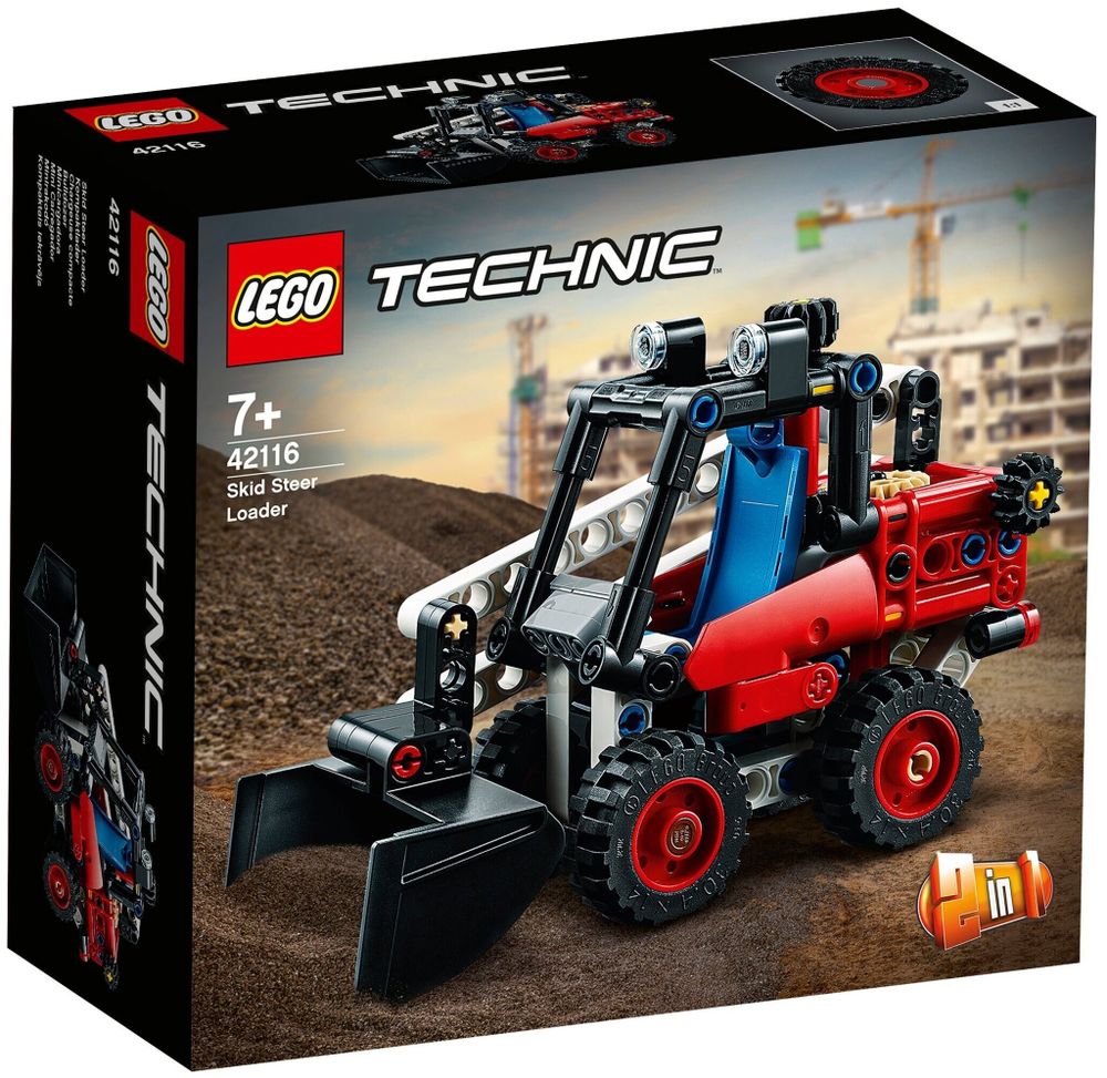 Конструктор LEGO Technic 42116 Фронтальный погрузчик 42116 купить в  интернет-магазине Layon.ru