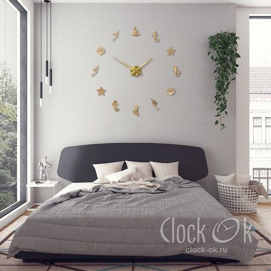 Настенные 3D часы Ariel