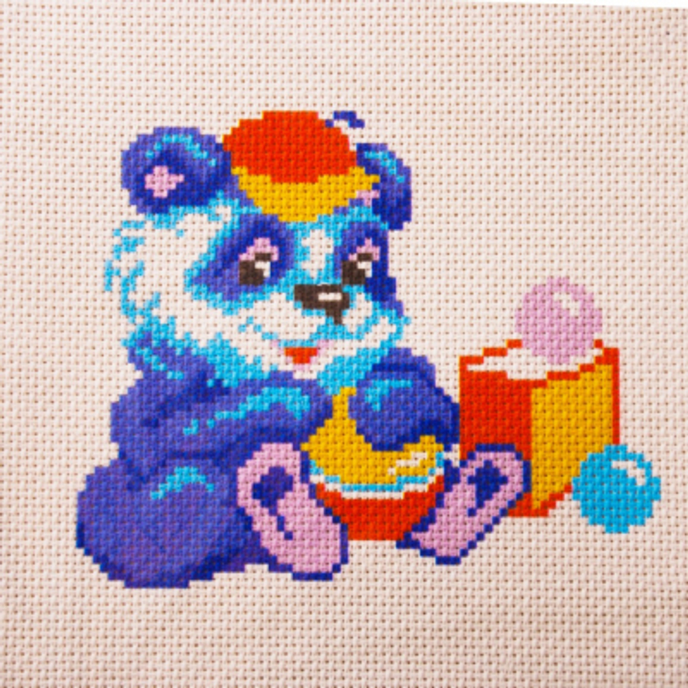 "Мишка"-0534 канва с рисунком