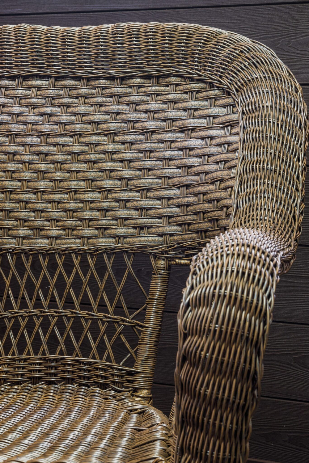 Кресло для отдыха из ротанга МЭДИСОН «MADISON» арт.М00130 brown