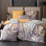 Комплект постельного белья Делюкс Сатин 100% хлопок на резинке LR504