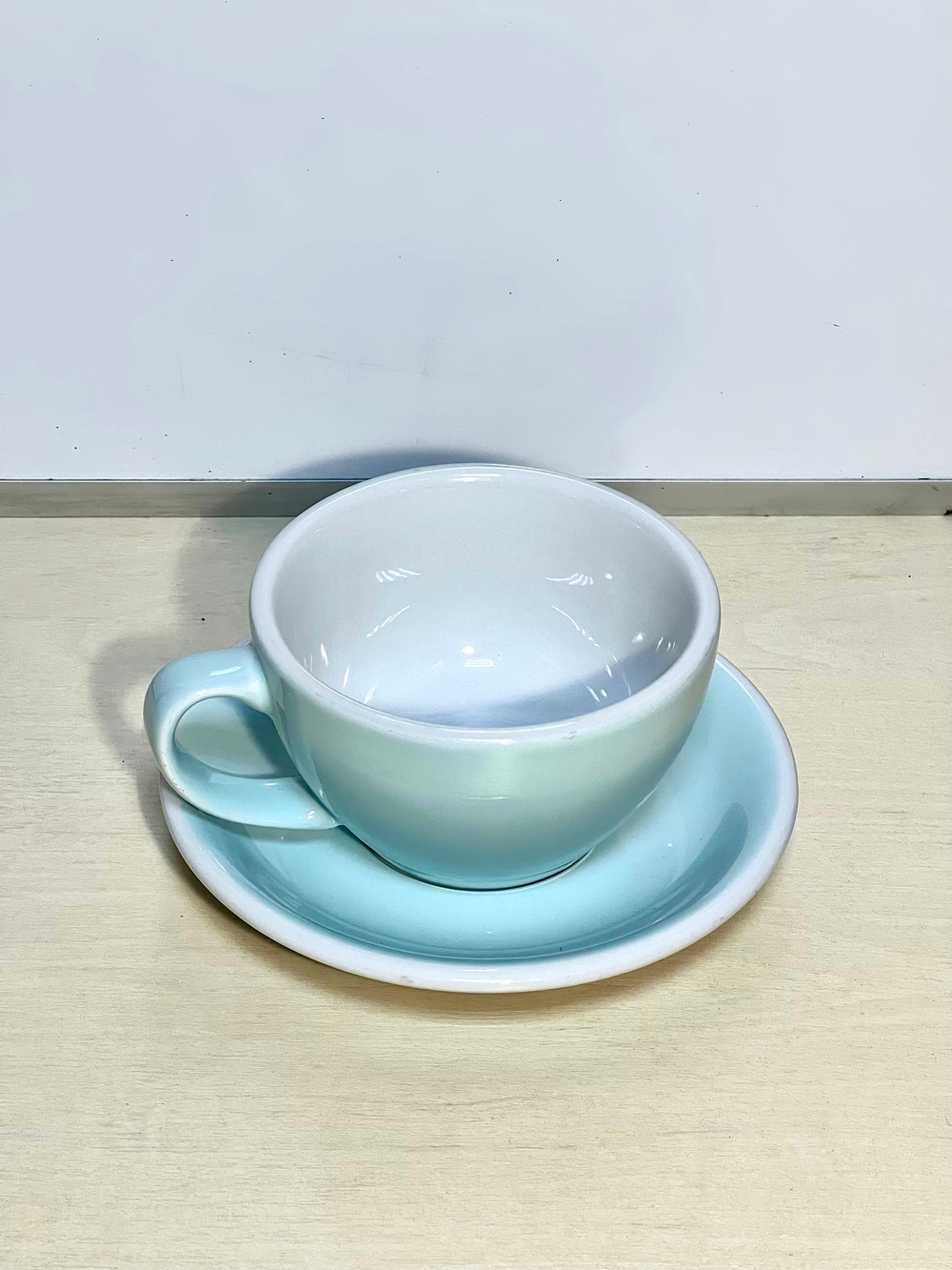 Кофейная пара Loveramics Egg, цвет River Blue, 300 мл