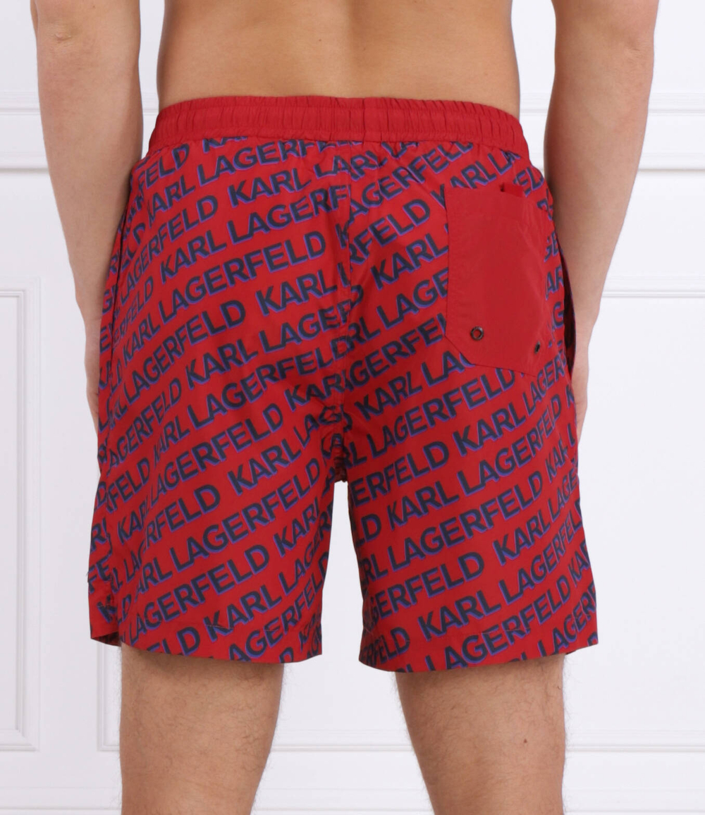 Шорты для плавания Karl Lagerfeld - красный(230M2203)