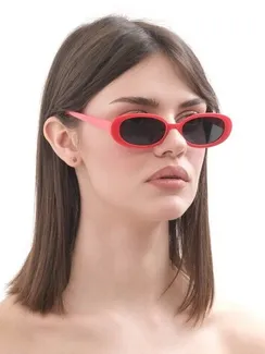 Очки солнцезащитные, ширина 14.3 см, дужка 13.6 см, линза 5.3 х 3 см