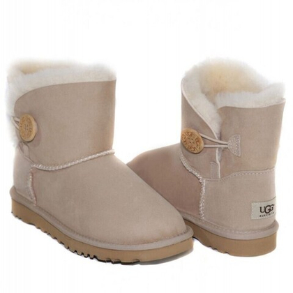 Угги Mini Bailey Button Sand