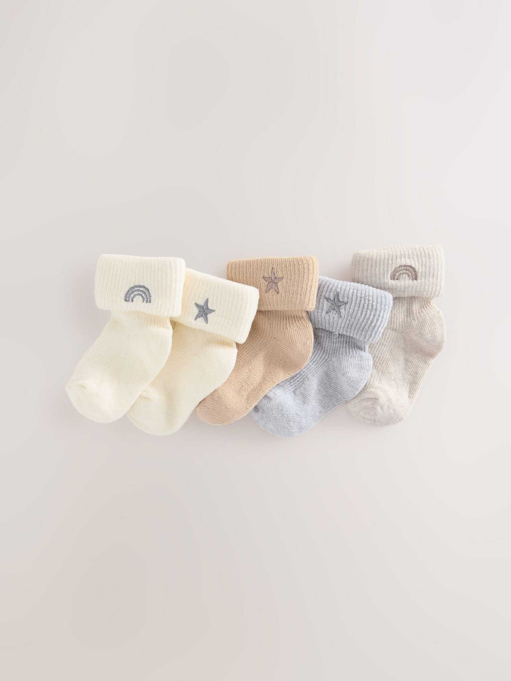 Носки для малышей Next AJ6-473, 5 шт., Бежевый