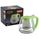 Чайник заварочный DECOTTO-750, объем: 750 мл, с пластик ручкой, фильтр из нерж стали