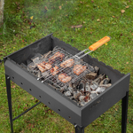 Решетка гриль 270 х 240 мм, хромированная Camping Palisad 69555