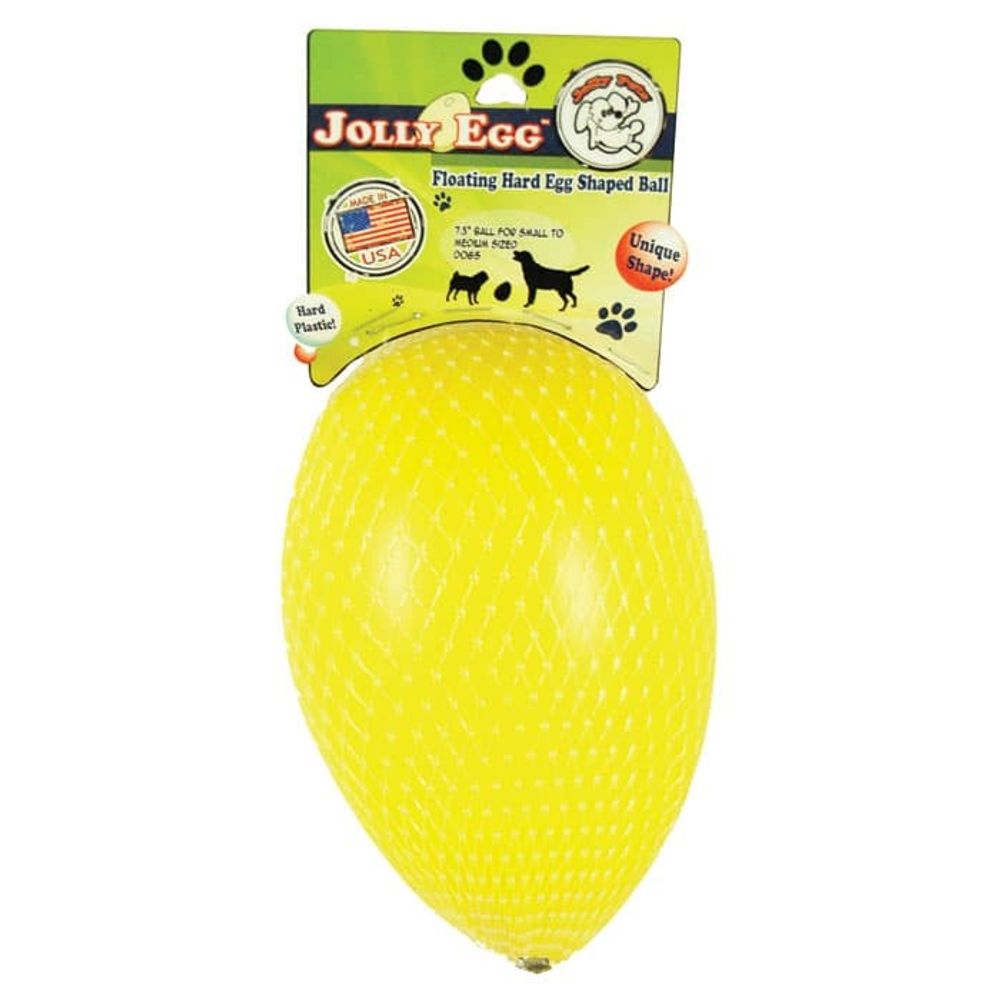 Jolly Egg Игрушка для собак, желтое, 30см, твердый пластик