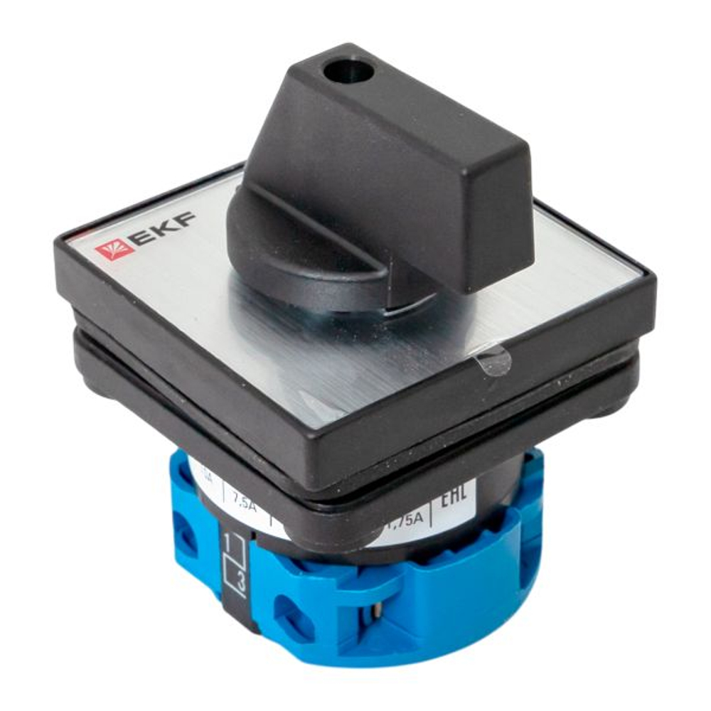 Переключатель кулачковый ПК-1-51 10А 1P «1-2» IP65 EKF (100.00 шт.)
