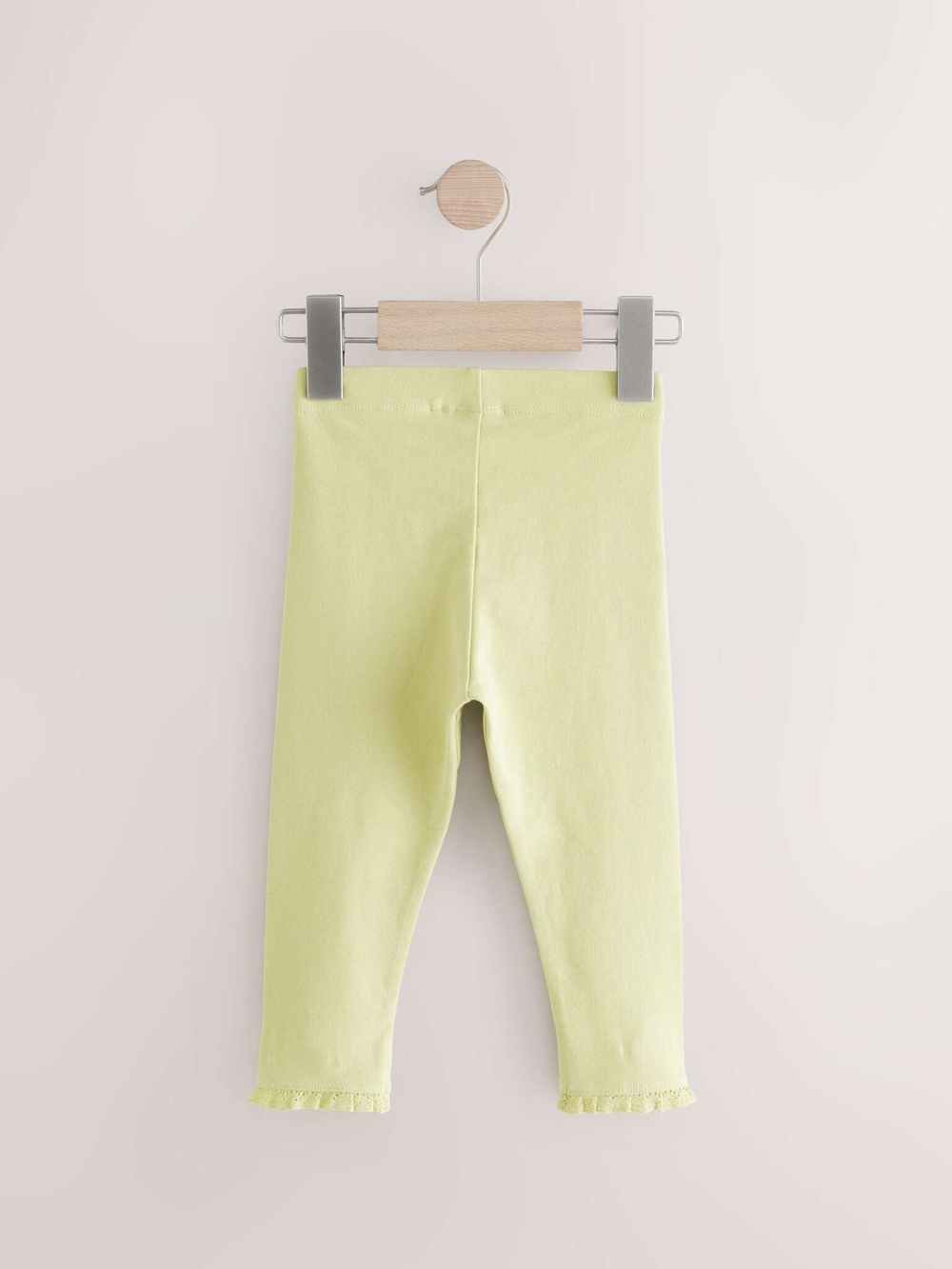 Легинсы с рюшами для девочки Next E51-648, Салатовый