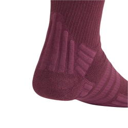 Теннисные носки Adidas Cushioned Crew 1P - maroon/wonder white