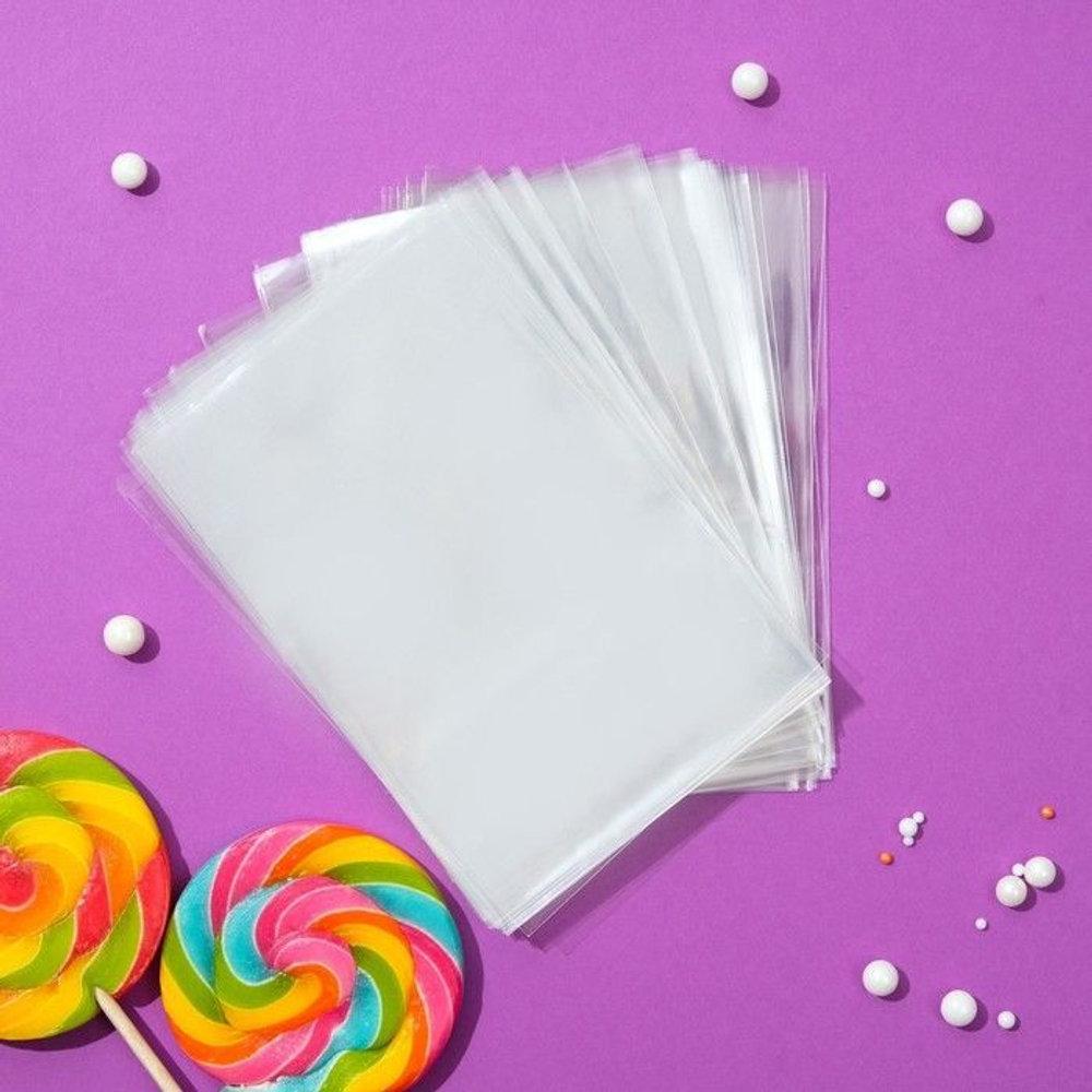 Пакет без липкой ленты 10 х 15 см. 100 шт