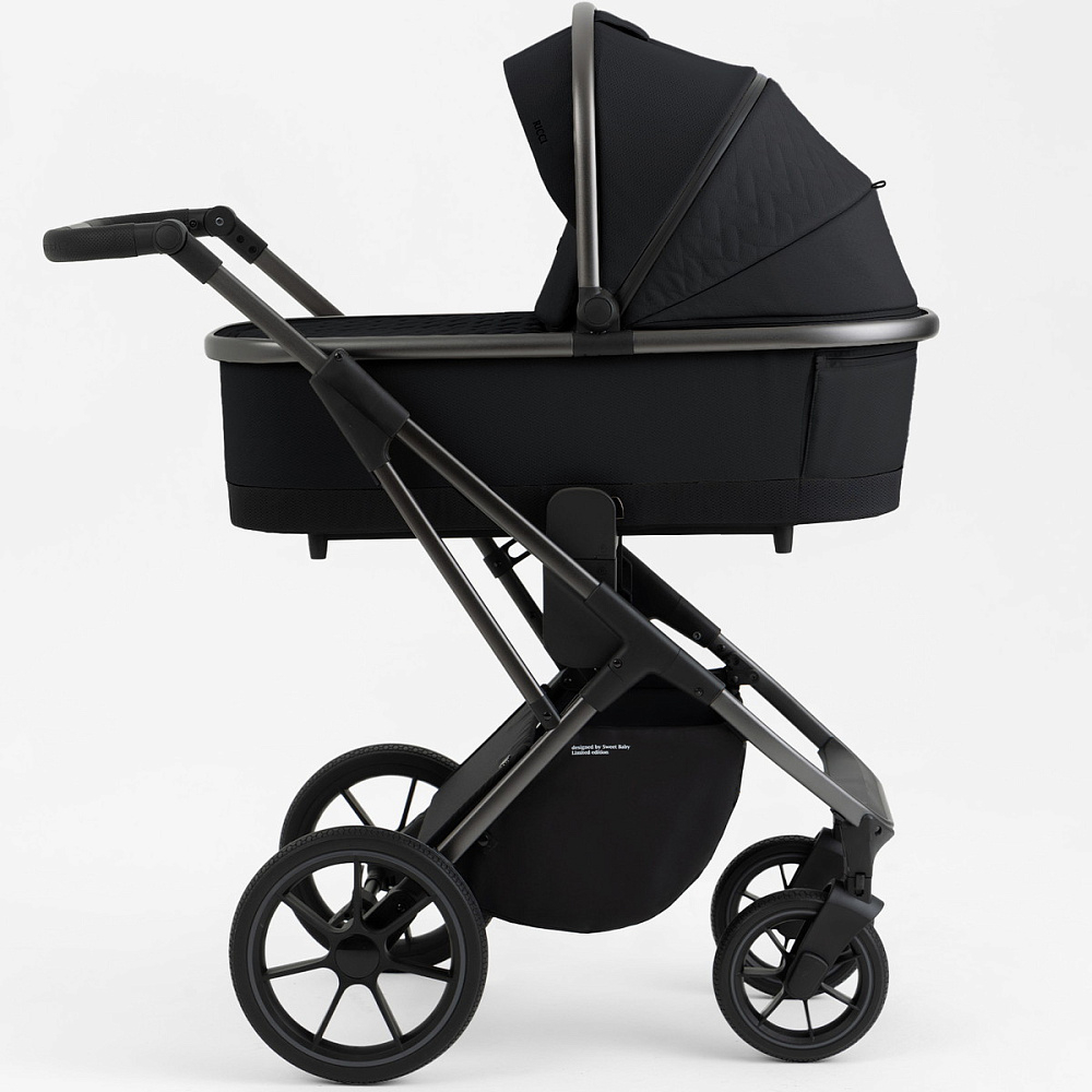 Коляска 3 в 1 Sweet Baby Ricci + автокресло Premier Grey Black
