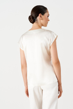 23276 Блузка женская (молочный)