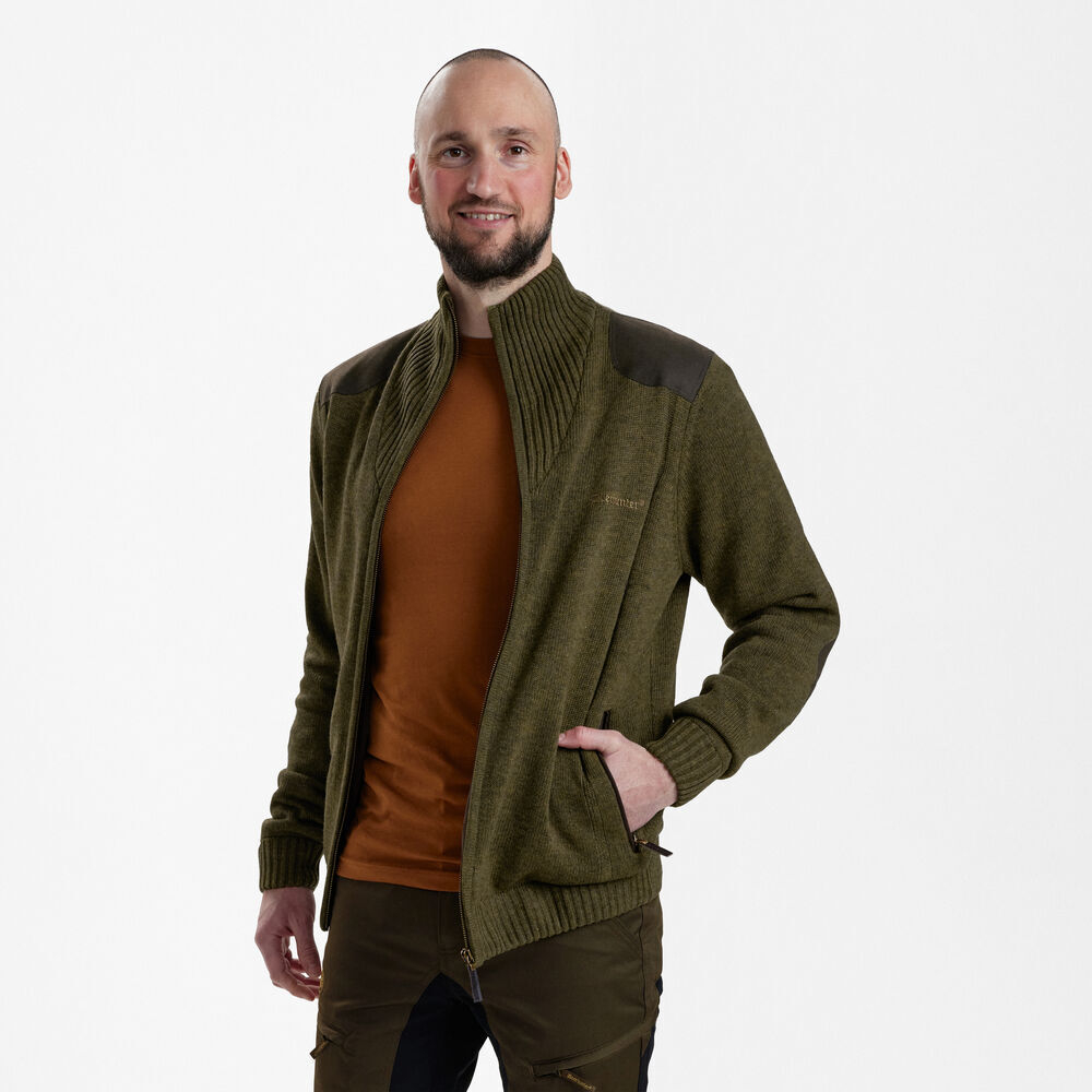 Свитер Deerhunter Carlisle Knit Cardigan with Stormliner® (346 Cypress)
