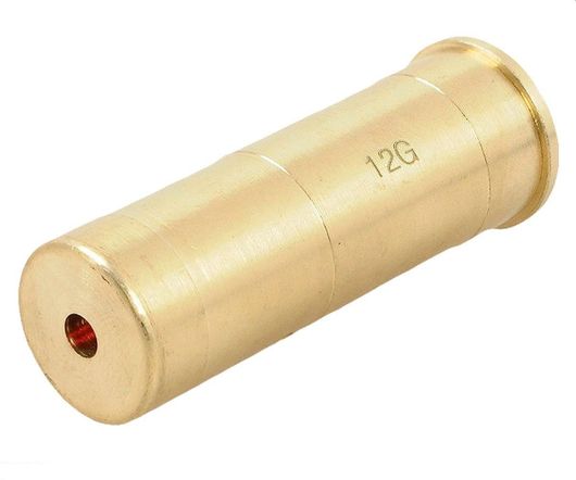 Лазерный патрон холодной пристрелки 12 калибра, с батарейками