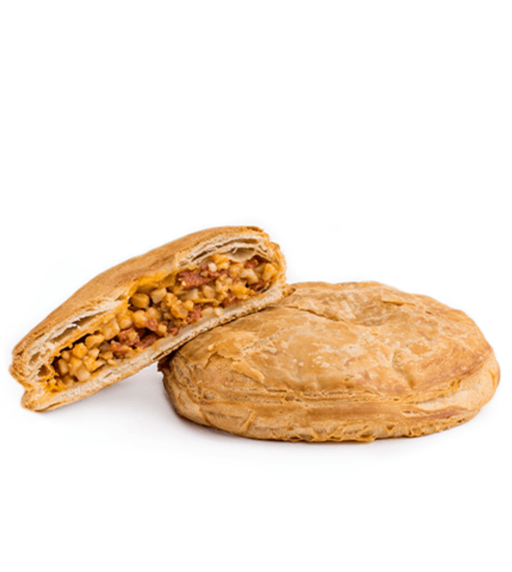 Слойка-покет с салями, 140гр, 30 шт/кор