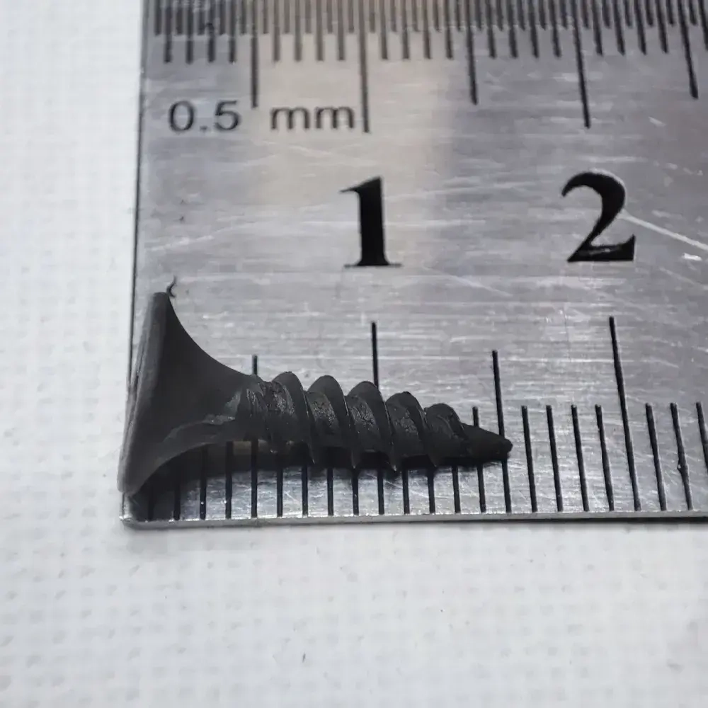 Шуруп - саморез 3,5*16мм универсальный - 50 штук (по металлу, дереву, гипсокартону) шлиц Ph-2 (цвет - черный)