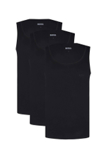 майка 3 шт. RibClassic Boss Bodywear - черный(50542132)