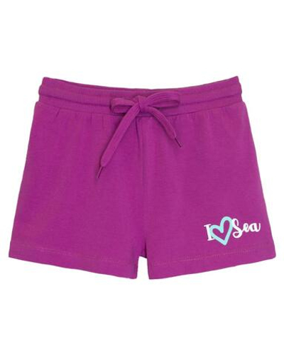 Шорты д/дев р.104 лилов (Let's Go) 101160