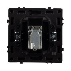 Механизм спутниковой розетки SCT-NOBE-MST1-SFPL-BK (SAT) (Arlight, Черный оникс) 054297
