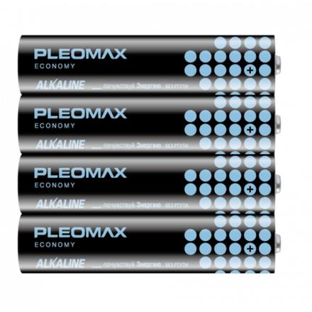 Батарейки Pleomax LR03-4S Economy Alkaline