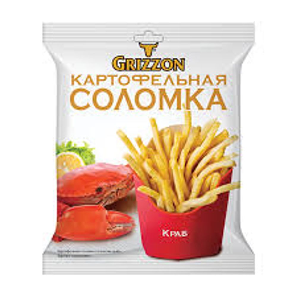 Картофельная соломка "Grizzon" краб 40г