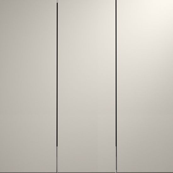 Выключатель встраиваемый VOLTUM S70 трехклавишный 10А, (кашемир)