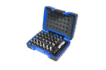 Набор из 35 вставок для шуруповерта с магнитным держателем NAREX 850400