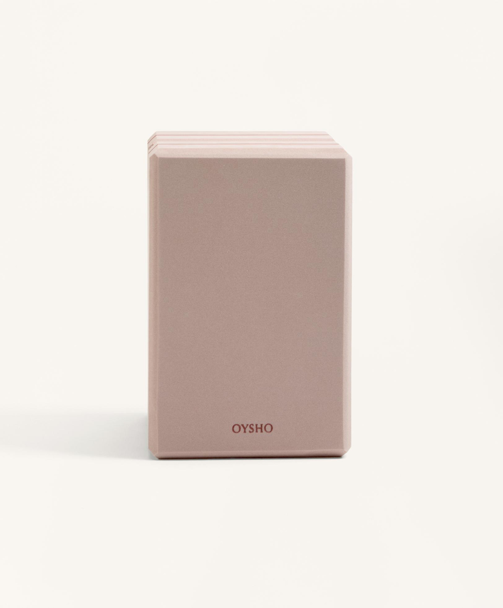 OYSHO Набор блоков для йоги, бежево-розовый