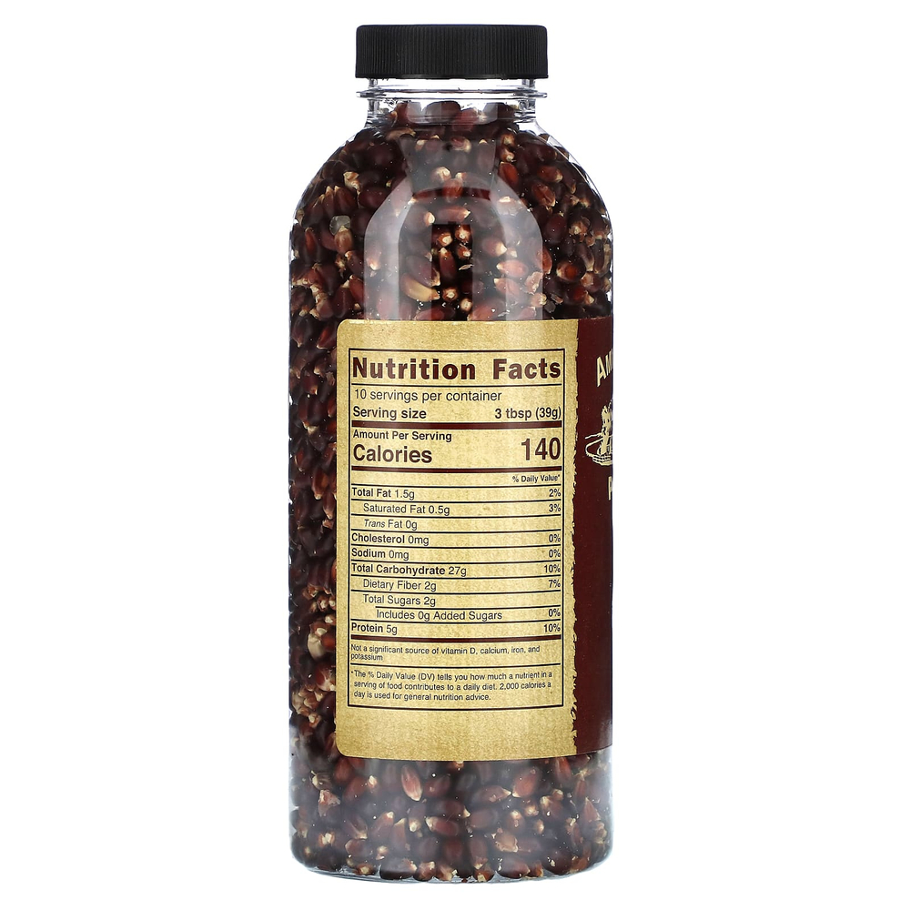 Amish Country Popcorn, Красный, с меньшим количеством лузги, 396 г (14 унций)