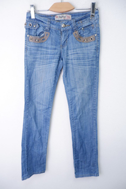 Джинсы Top Feel с потертостями 44 размер