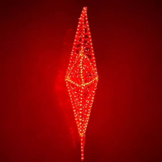 Макушка Кремлевская 100 см. для елей высотой от 6 до 12 м., красная, Green Trees (krem-100red)