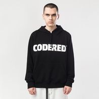 Худи CODERED Base Wide Summer Logo R, черный