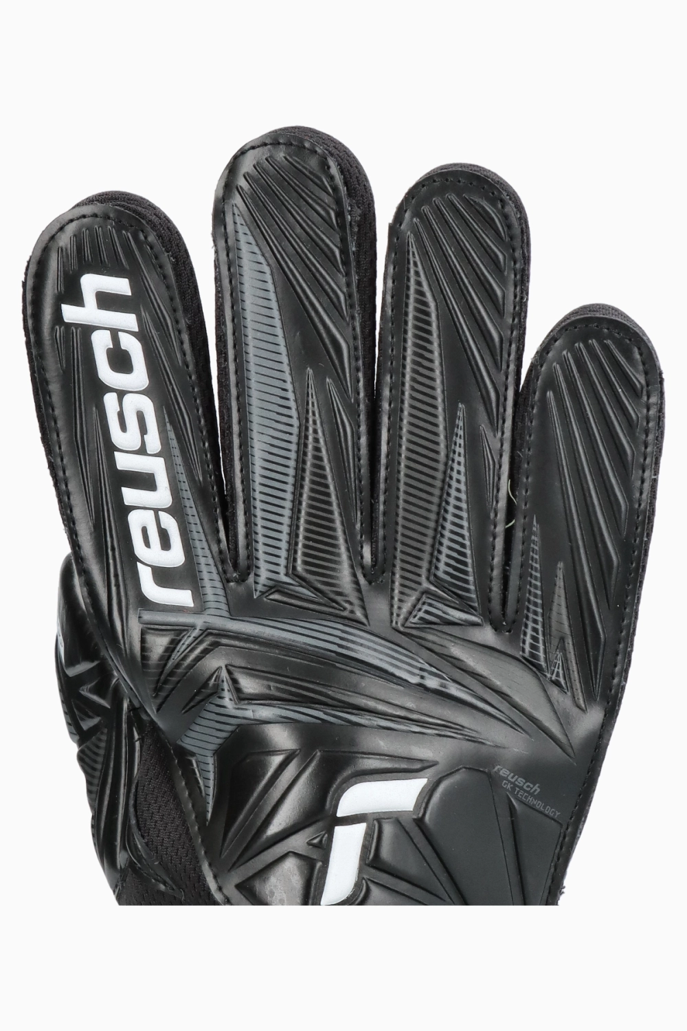 Вратарские перчатки Reusch Attrakt Resist Junior - черный