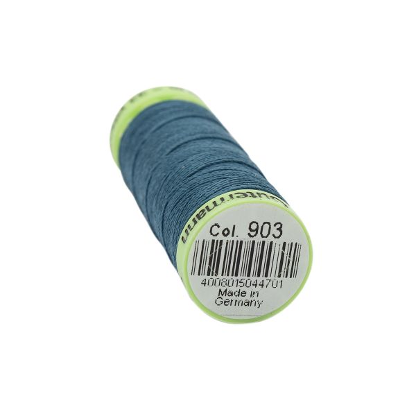 Нитки отделочные Gutermann Top Stitch 30 (30 метров), 5 кат. | 903 серо-бирюзовый