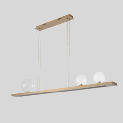 Светильник подвесной Crystal Lux AHORA SP1 L1200 BRASS