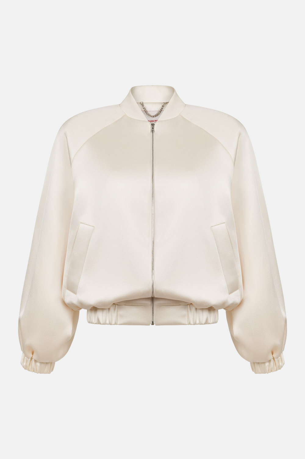 Бомбер оверсайз из тафты