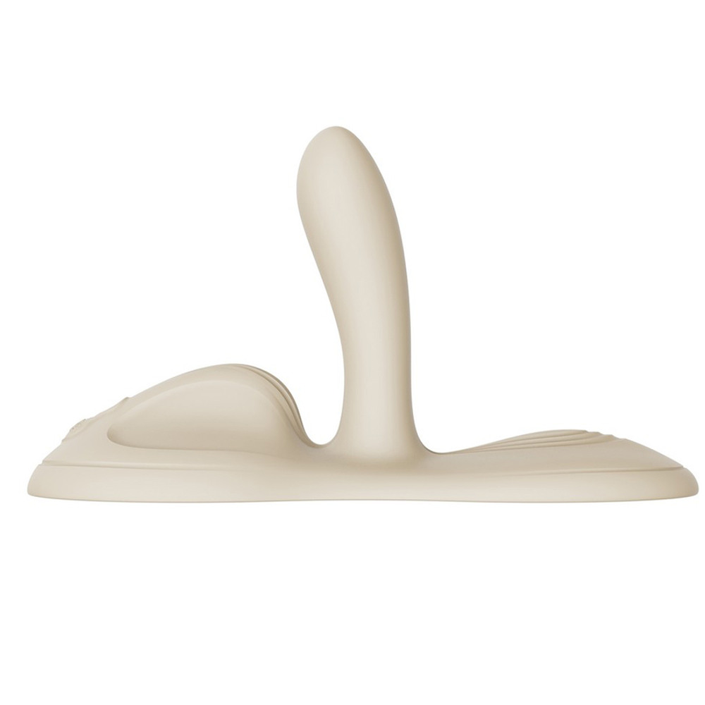 Белая виброподушка с функцией нагрева и управлением через приложение Zalo Flora Smart Vibrating Pad Ivory White